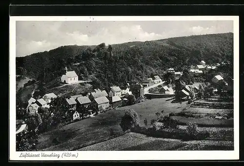 AK Virneburg, Totale mit Kirche