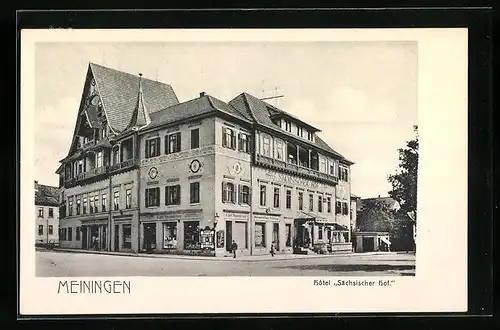 AK Meiningen, Hotel Sächsischer Hof