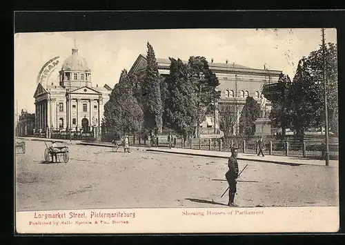 AK Pietermaritzburg, Showing Houses of Parliament Lorgmarket Street