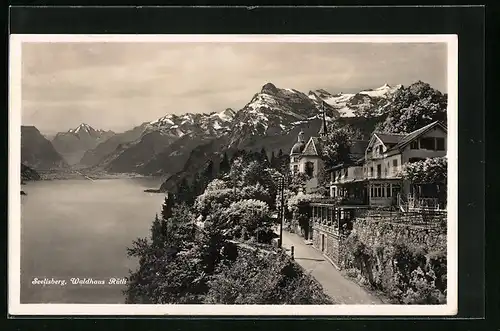 AK Seelisberg, Hotel u. Pension Waldhaus Rütli