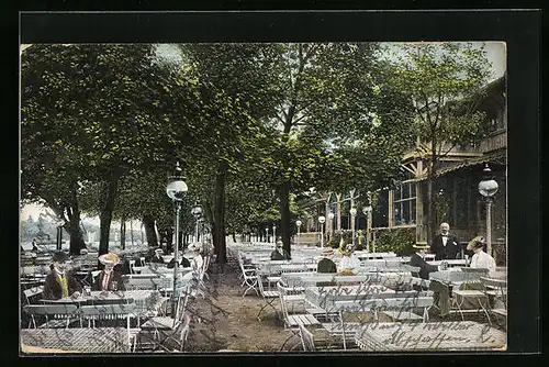 AK Berlin-Treptow, Gasthaus Altes Eierhäuschen