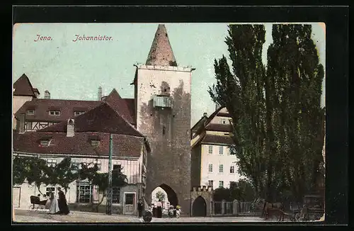 AK Jena, Kinder laufen durch das Johannistor