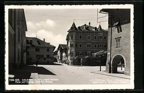 AK Caldaro, Parte coll'Albergo Cavallino Bianco