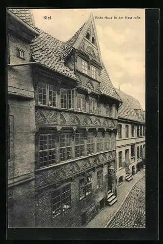 AK Kiel, Altes Haus in der Hassstrasse