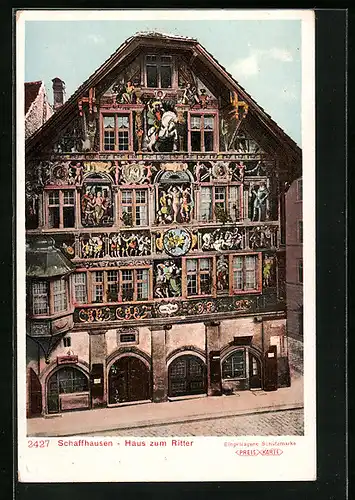 AK Schaffhausen, Haus zum Ritter