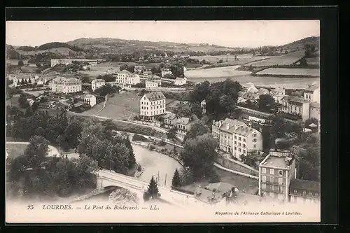 AK Lourdes, Le Pont du Boulevard