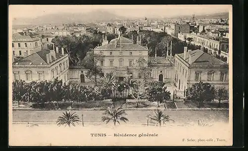 AK Tunis, Rèsidence gènèrale