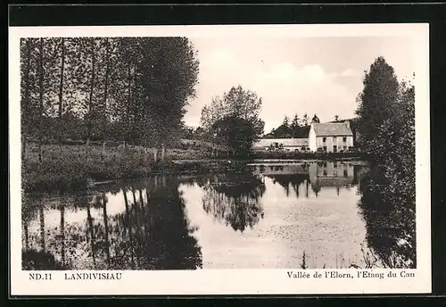 AK Landivisiau, Vallee de l`Elorn, l`Etang du Can