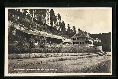 AK Charlottenhöhe-Calmbach bei Wildbad Kinderhau, Ortspartie