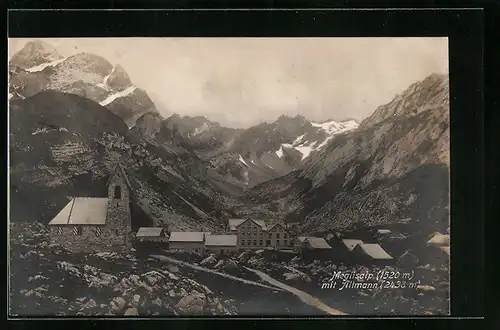 AK Appenzell, Meglisalp mit Altmann