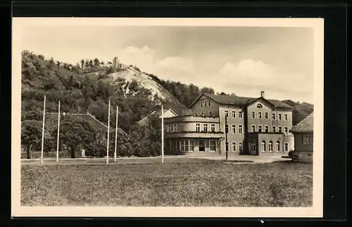 AK Bad Sulza /Th., Wismut-Erholungsheim mit Sonnenburg