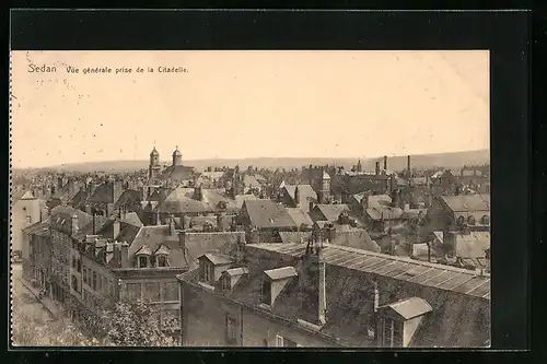 AK Sedan, Vue generale prise de la Citadelle