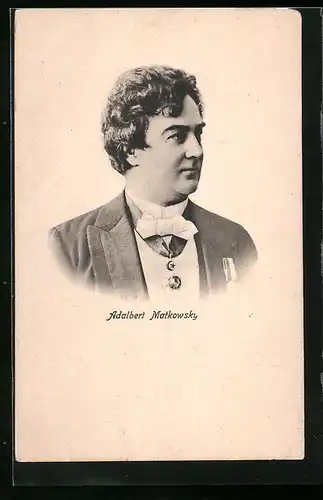 AK Schauspieler Adalbert Matkowsky