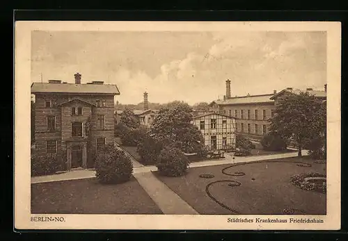 AK Berlin, Städtisches Krankenhaus Friedrichshain