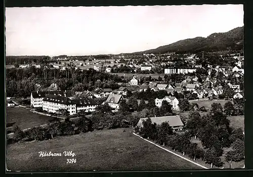 AK Hörbranz, Teilansicht der Ortschaft