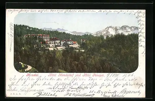 AK Mendel, Hotel Mendelhof und Hotel Penegal