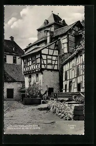 AK Blankenheim /Eifel, Malerwinkel an der Ahrquelle