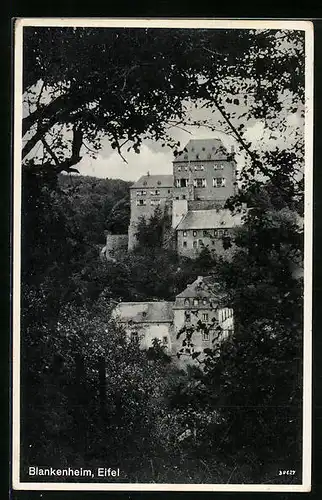 AK Blankenheim /Eifel, Blick zur Burg