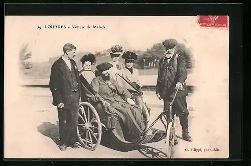 AK Lourdes, Voiture de Malade