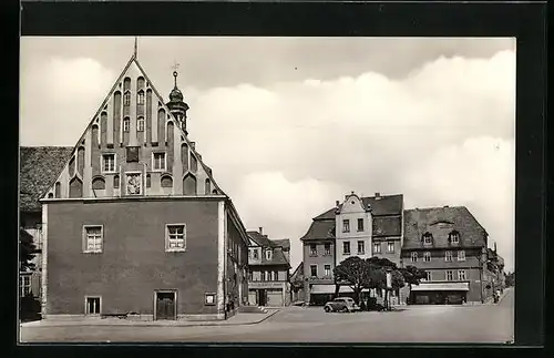 AK Buttstädt (Thür.), Rathaus am Markt