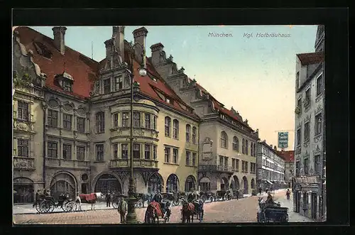 AK München, Königliches Hofbräuhaus