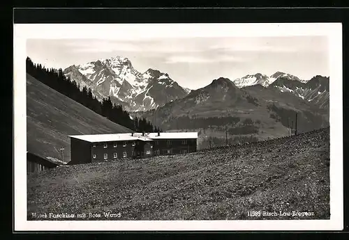 AK Faschina, Hotel Faschina und Rote Wand