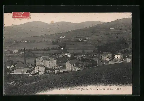 AK La Giraudiére, Vue prise du Nord