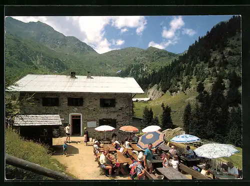 AK Dorf Tirol bei Meran, Schutzhaus Bockerhütte