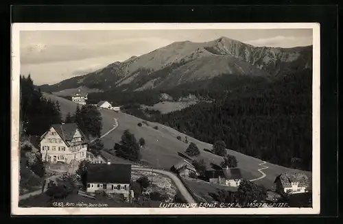 AK Ebnit, Blick auf Mörzelspitze