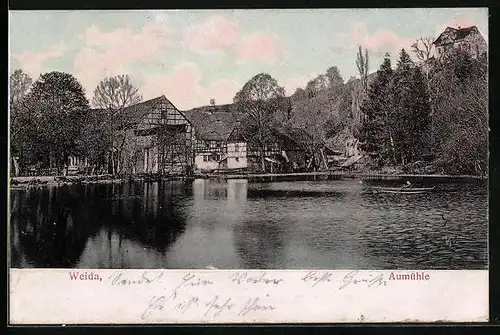 AK Weida, Ansicht der Aumühle