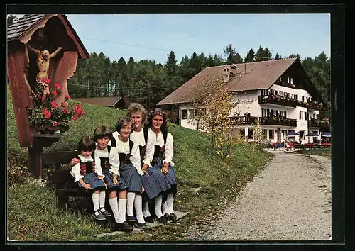 AK Oberbozen-Lichtenstern am Ritten, Pension Restaurant Südtirolerhof