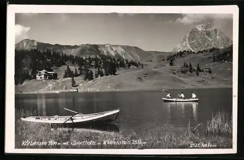 AK Körbersee, Sporthotel am See und Widderstein