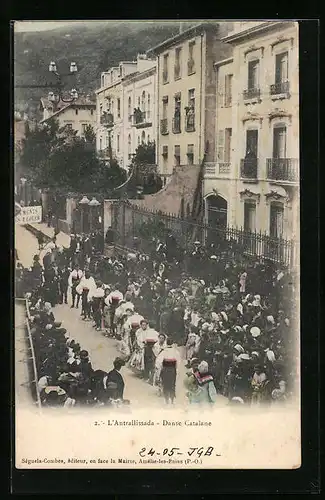 AK Amélie-les-Bains, L`Antrallissada, Danse Catalane