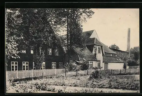 AK Oldendorf, Gasthaus von H. Neumann mit Saal