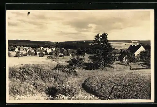 AK Hermsdorf /Erzgebirge, Teilansicht