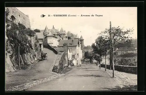 AK Uzerche, Avenue de Tayac