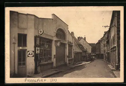 AK Pierrefort, La Grande-Rue