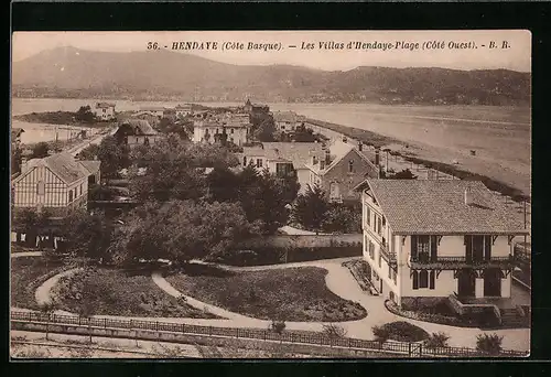 AK Hendaye, les Villas d'Hendaye-Plage