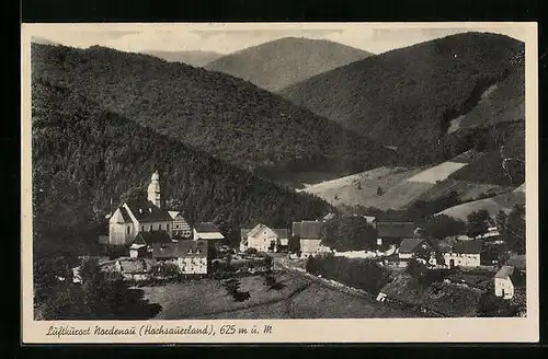 AK Nordenau, Partie des Luftkurortes im Hochsauerland