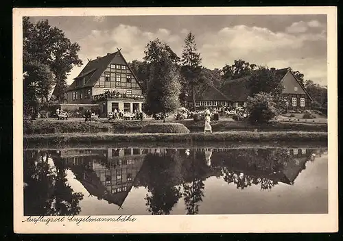 AK Vechta i. Oldbg., Gasthaus Engelmansbäke