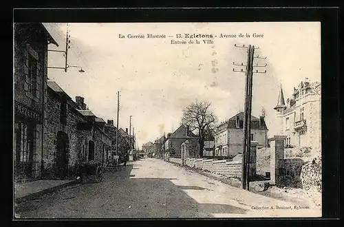 AK Egletons, Avenue de la Gare, Entrée de la Ville