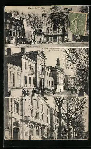 AK Alais, Lycée de Garcons, La Poste