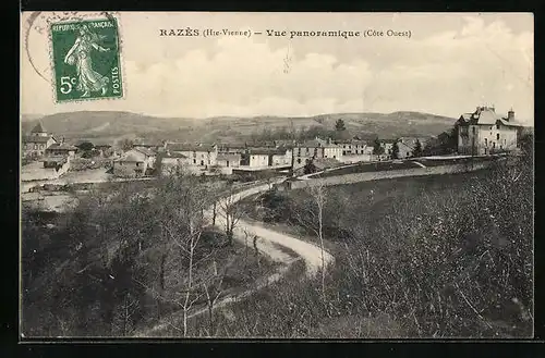 AK Razés, Vue panoramique