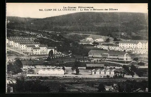 AK Camp de la Courtine, Le Mess et Batiments des Officiers