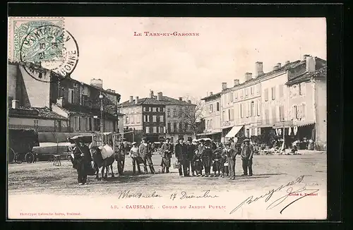 AK Caussade, Cours du jardin public