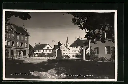 AK Dornbirn, Partie am Rathausplatz