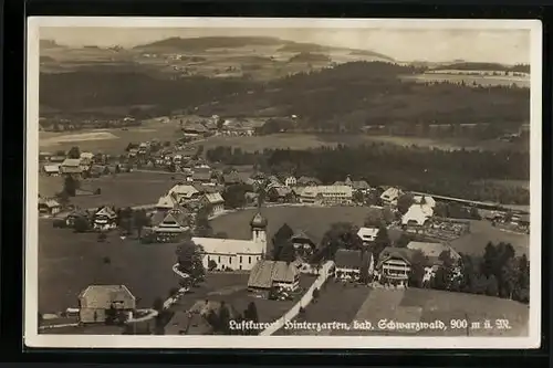 AK Hinterzarten /Bad. Schwarzwald, Teilansicht