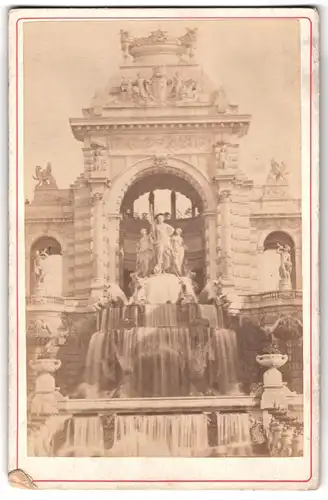 Fotografie unbekannter Fotograf, Ansicht Marseille, Groupe du Palais Longchamp