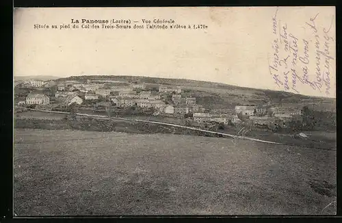 AK La Panouse, Vue Generale - Située au pied du Col des Trois-Soeurs