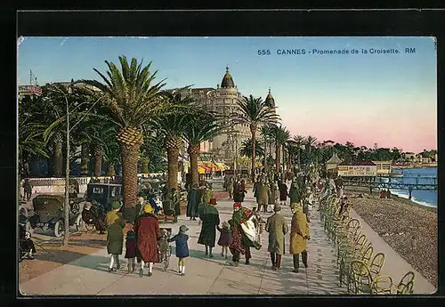 AK Cannes, Promenade de la Croisette